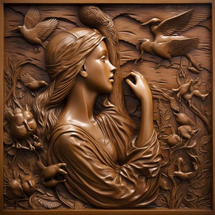 نموذج ثلاثي الأبعاد لآلة CNC 3D Art 